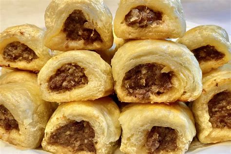 Mini Sausage Rolls Recipe with Puff Pastry - Fluxing Well