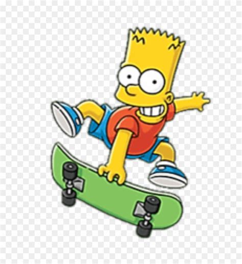 bart simpson on skateboard pic – bart simpson characters images – QFB66