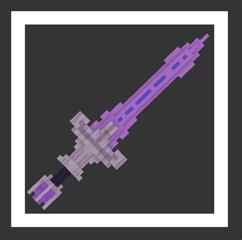 Custom 3D Gemstone Sword Minecraft Texture Pack