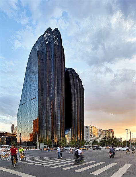 MAD architects completes beijing's chaoyang park plaza complex