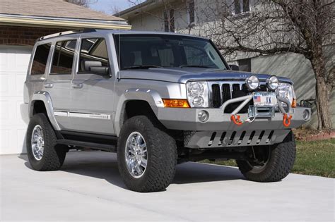 Lifted Jeep Commander for Off-Road Adventures