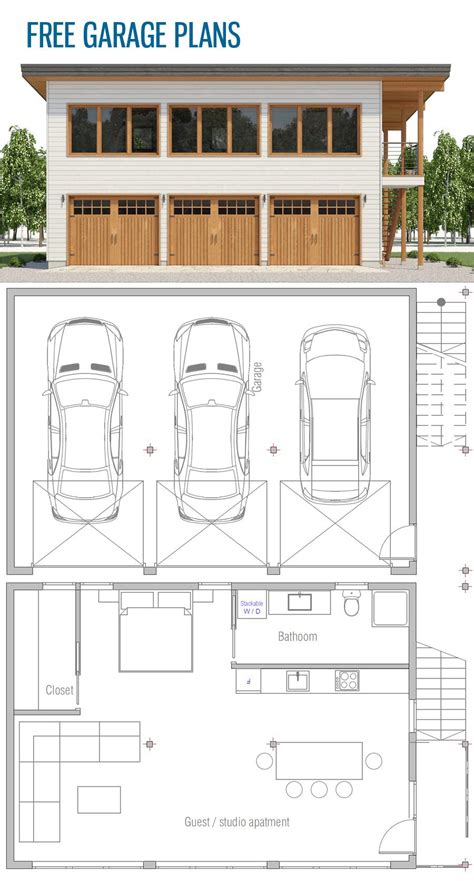 Garage Apartment Plans Free - Home Design Ideas