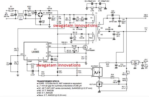 Ro Smps Circuit Diagram