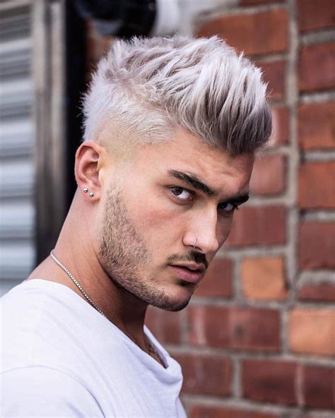 Trendy Hairstyles for Men with Blonde Hair Color - Fashionably Male