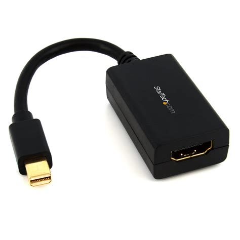 StarTech.com Mini DisplayPort to HDMI Adapter – 1080p – Passive ...