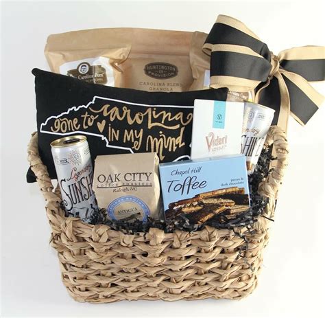 Made in North Carolina goodies fill this gift basket | North carolina ...