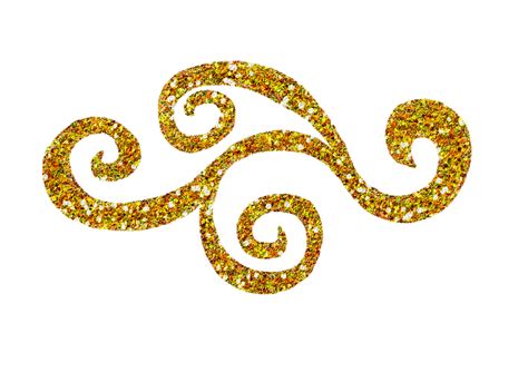 Free Gold Glitter Border Transparent, Download Free Gold Glitter Border ...