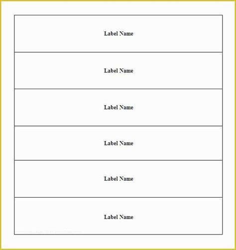 Free Spine Label Template Of 23 Microsoft Label Templates Free Word ...