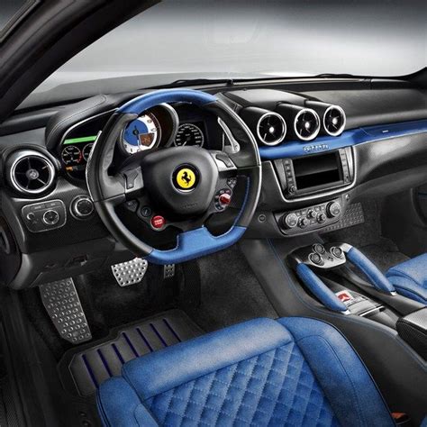 Ferrari custom blue interior | Ferrari, Gq, Brand