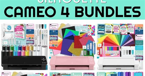 Best Silhouette CAMEO 4 Bundles: Comparison and Buying Help ...