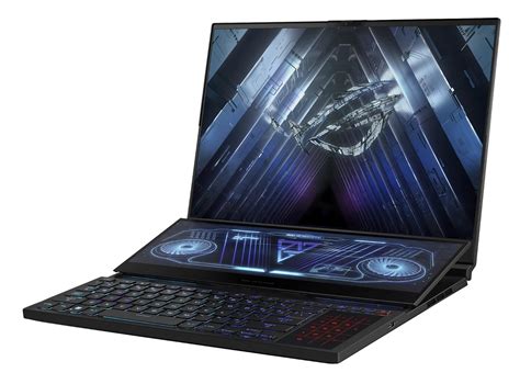 ASUS ROG Zephyrus Duo 16 Dual Screen Laptop, 16" (40.64 cm) UHD+/FHD+ ...