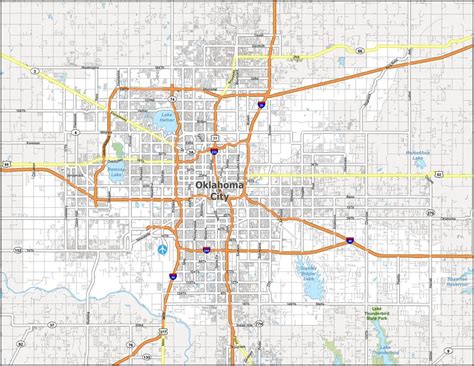 Oklahoma City Map - GIS Geography