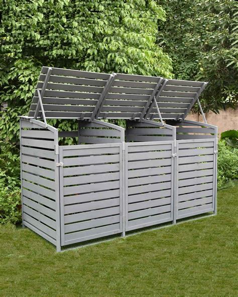 Triple Wheelie Bin Storage