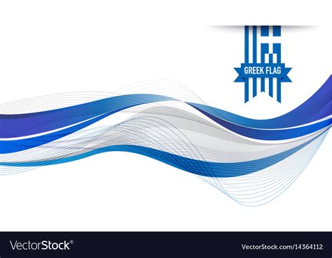 Greek flag background Royalty Free Vector Image