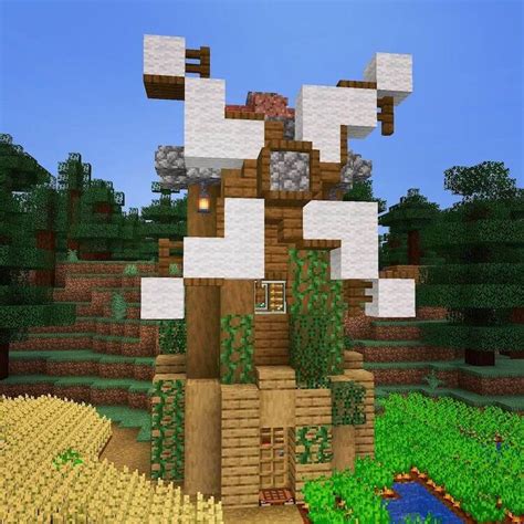 25 Minecraft Windmill Builds To Impress Your Friends - Mom's Got the Stuff