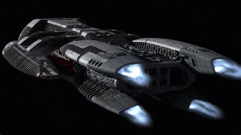 Realistic Space Warship Design