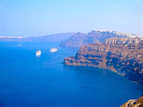 The Volcano of Santorini