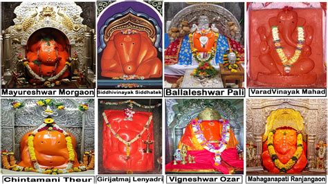 Ashtavinayak Temples List - History, Timings, Significance 2024