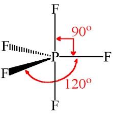 PF5 Lewis structure, Molecular Geometry, Bond angle and Shape ...