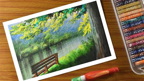 Best Landscape Drawing With Oil Pastels : Free download 43 best quality ...