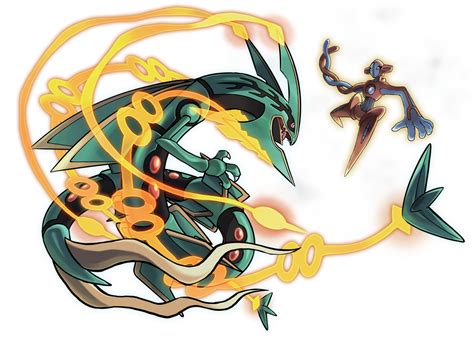 Rayquaza vs Deoxys by henukim on DeviantArt