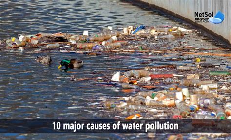 What are the 10 major causes of water pollution