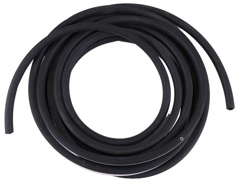 D-Shaped Rubber Seal for Enclosed Trailer - Stick On - 25' Long x 3/4 ...