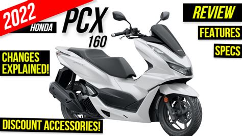 2022 Honda PCX 160 Scooter Review: Specs, Features, Accessories ...