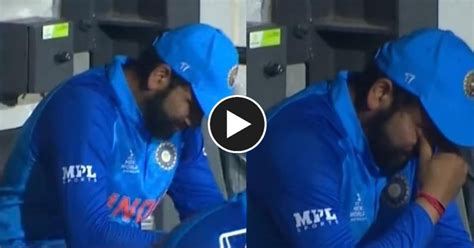 Rohit Sharma Crying