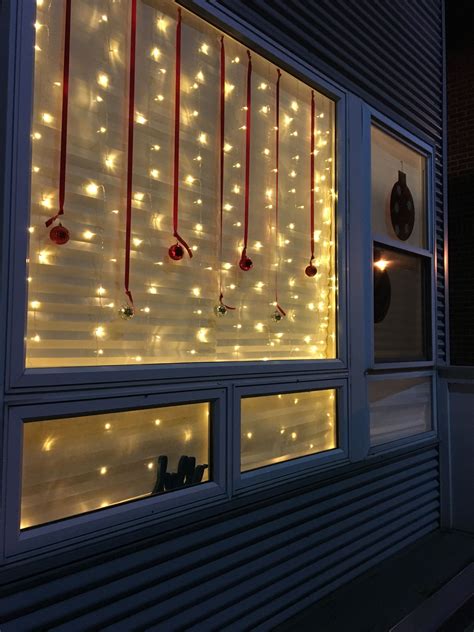 My Front Window Christmas Lights | Christmas window lights, Led curtain ...