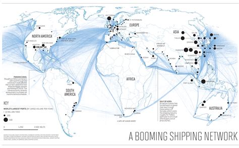 A Map of Sea Shipping Routes – Nicolas Rapp Design Studio