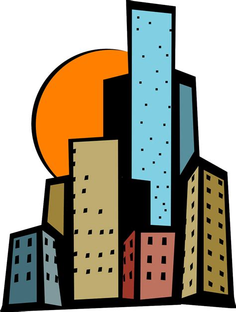 City clipart cartoon, City cartoon Transparent FREE for download on ...