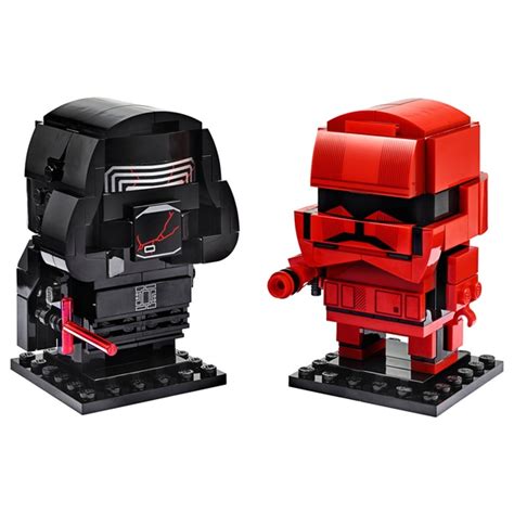 LEGO Star Wars Brickheadz 75232 Kylo Ren & Sith Trooper Brickhead ...