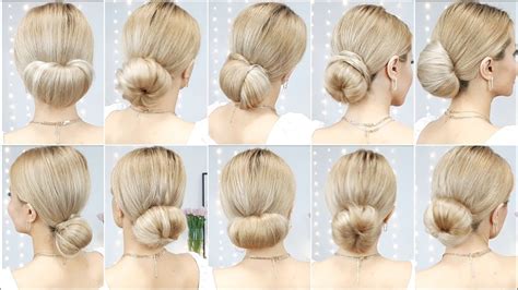 How To Make Hair Bun With Donut