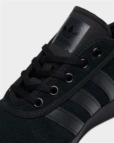 Adidas Adi Ease Suede Shoe - Black Black | SurfStitch