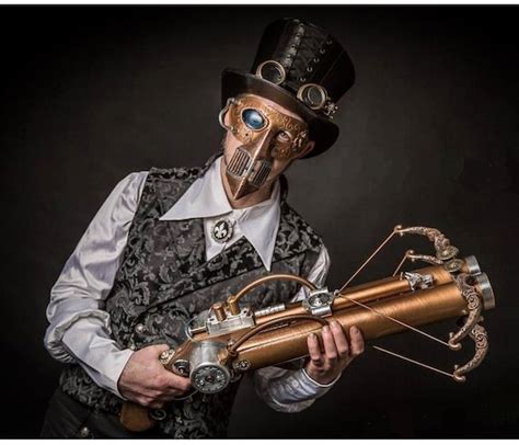 Steampunk rifle gun crossbow hunter Cosplay