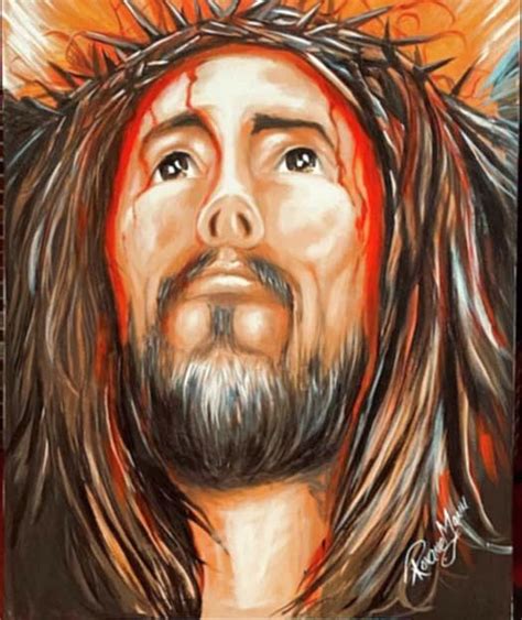 Jesus The Lamb Painting by Roxane Mann