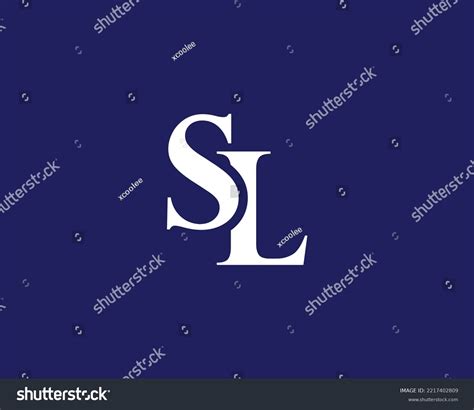 Sl Logo Design Vector Template Stock Vector (Royalty Free) 2217402809 ...