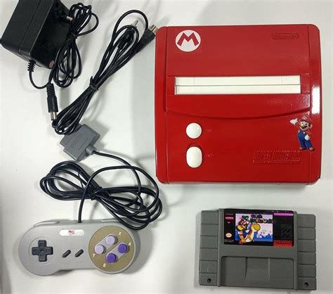 Super Nintendo Baby Personalizado Mario + 2 jogos - SNES - Sebo dos ...