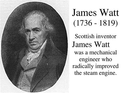 Impact - James WATT Inventor of the steam engine