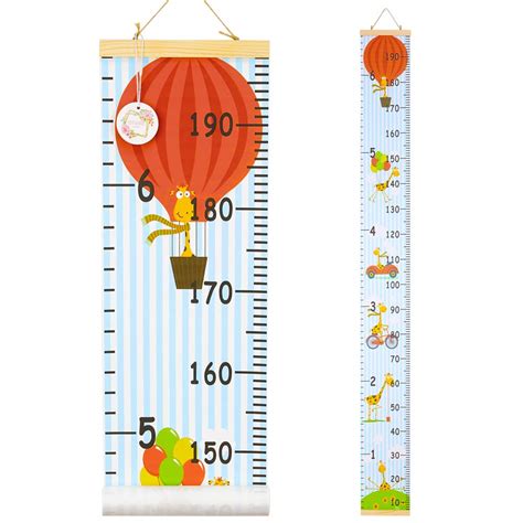 QtGirl Kids Growth Chart, Height Chart for Child Height Measurement ...