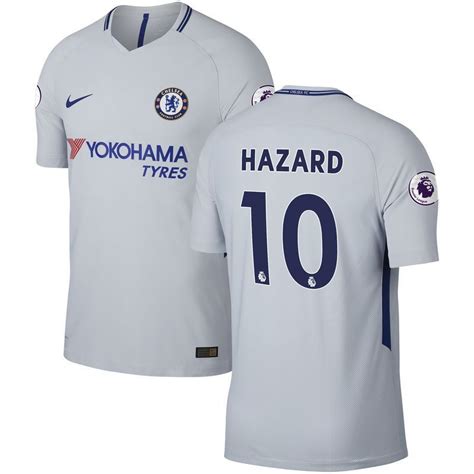 Eden Hazard Chelsea Nike 2017/18 Away Vapor Match Authentic Jersey ...