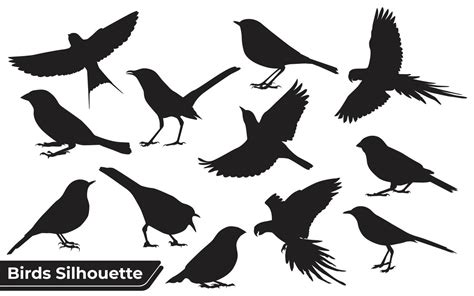 Bird Silhouette Vector Art, Icons, and Graphics for Free Download