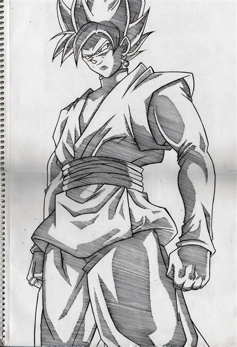 Goku Pencil Sketch at PaintingValley.com | Explore collection of Goku ...