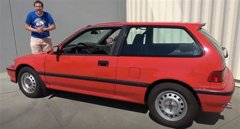 Honda’s 1991 Civic Si Has Just 108 HP But Is Actually Fun To Drive ...