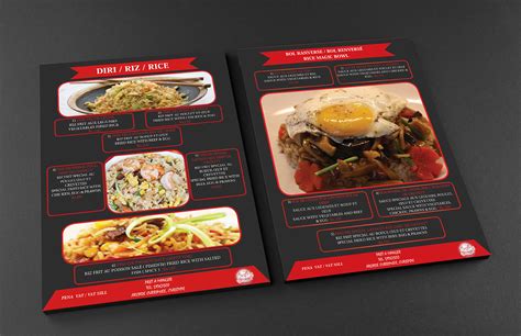 Rice Menu :: Behance