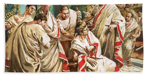 Julius Caesar Assassination Painting at PaintingValley.com | Explore ...