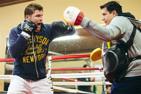 Canelo workout - ProBoxing-Fans.com