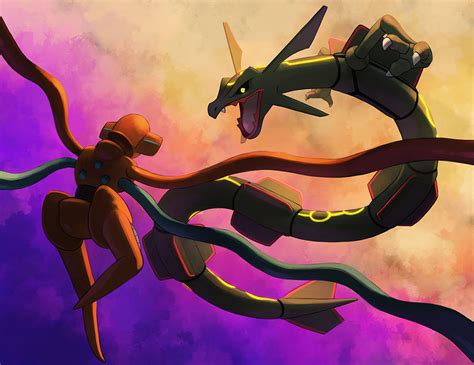 Deoxys vs Rayquaza [Tales of Elysium] by Haychel on DeviantArt