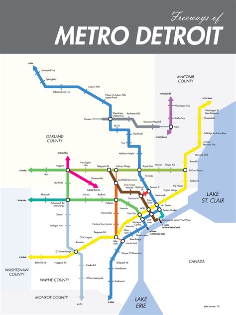 looking for comments on my subway-style freeway map of metro-detroit ...